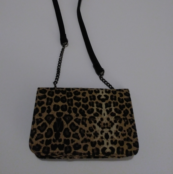 Leopard flap shoulder bag - Picture 2 of 8